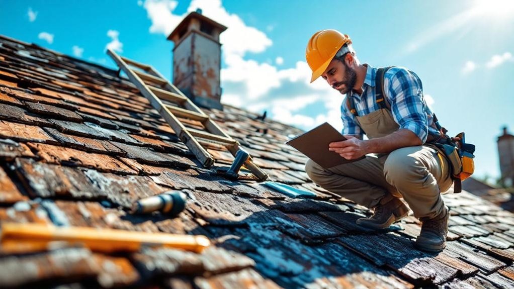 roof inspection and assessment