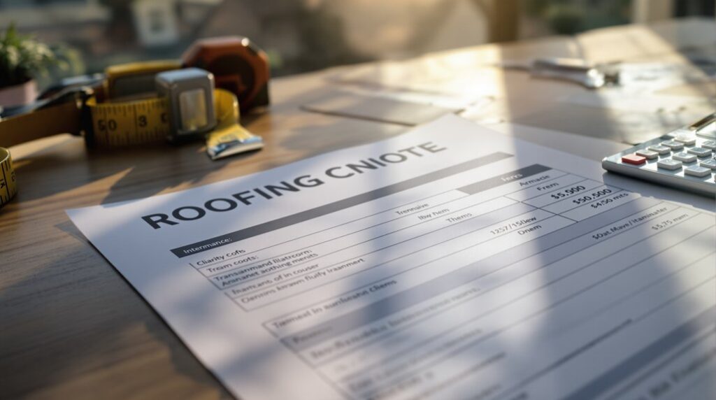 transparent roofing quotes matter