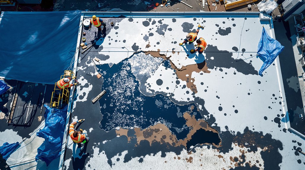 urgent roof repair needed